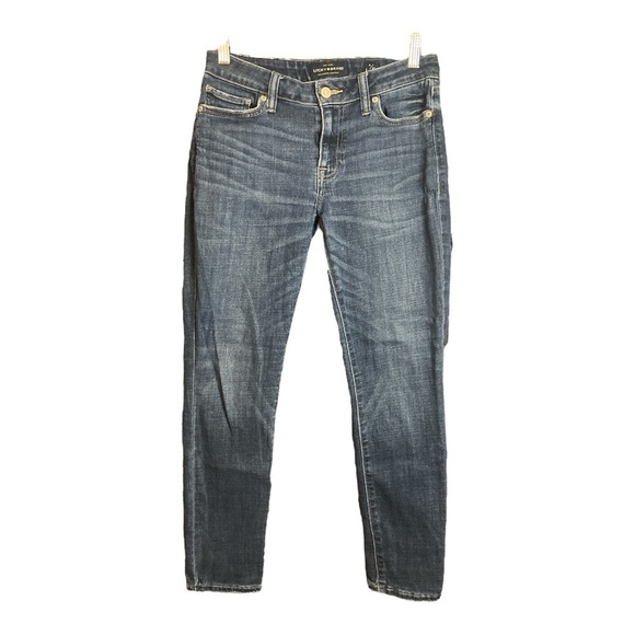 Lucky Brand Lolita Ankle Skinny Medium Wash Size 4 CH1 - Picture 1 of 4